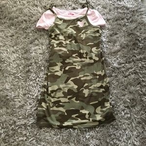 A dress with a shirt